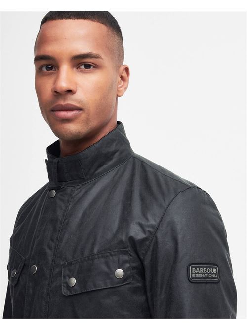 duke wax jacket BARBOUR INTERNATIONAL | MWX0337SG91